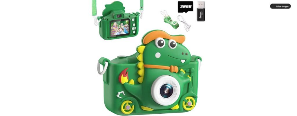camara fotos infantil dinosaurio